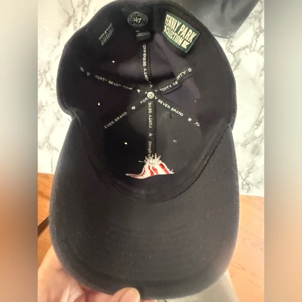 Boston Red Sox MLB 47 Brand Fenway Park Hat Baseball Cap Embroidered Socks Logo